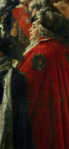 The Coronation of Napoleon at Notre-Dame. Detail: Charles Maurice de Talleyrand Périgord (1754-1838)