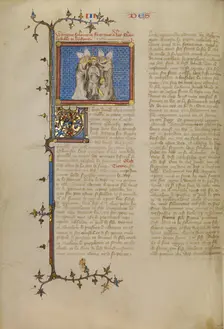 The Coronation of Solomon, about 1360-1370. Creator: Master of Jean de Mandeville