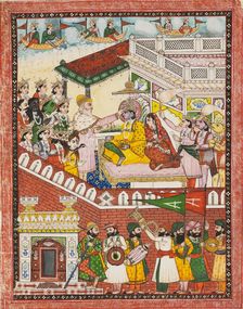 The coronation of Rama, c1861