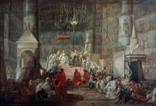 The Coronation of the Empress Catherine II of Russia on 12th September 1762, 1777. Creator: Torelli, Stefano (1712-1784)