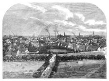 The Coronation of the King and Queen of Prussia: view of Königsberg from the tower of the..., 1861. Creator: Unknown