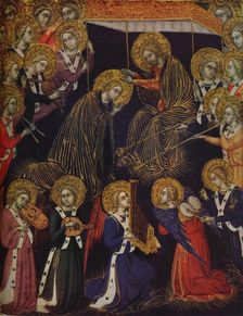 The Coronation of the Virgin 1374. Artist: Barnaba da Modena