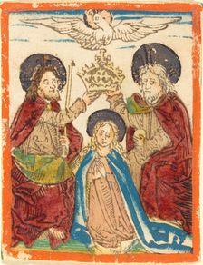 The Coronation of the Virgin, 1480/1490. Creator: Unknown