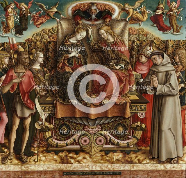 The Coronation of the Virgin, 1493.
