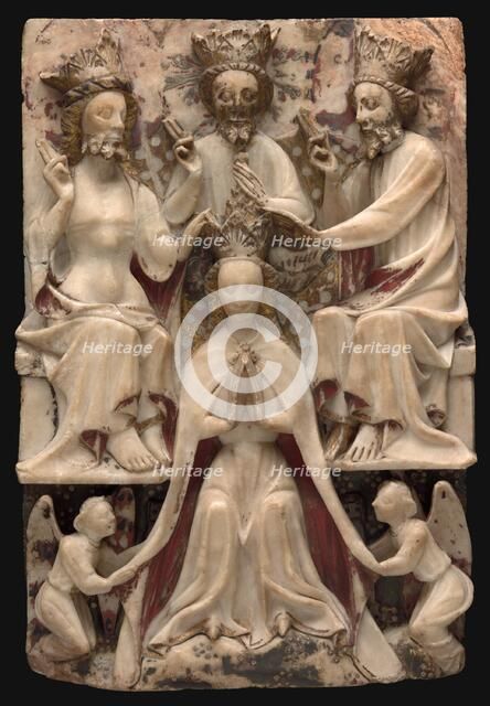 The Coronation of the Virgin, 15th century. Creator: Unknown.