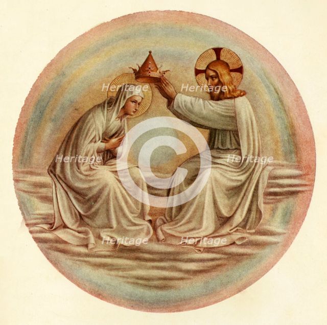 'The Coronation of the Virgin', 15th century, (c1909). Artist: Fra Angelico.