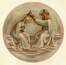 The Coronation of the Virgin 15th century, (c1909). Artist: Fra Angelico