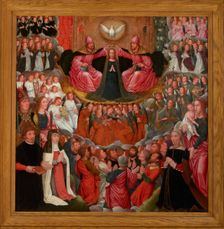 The Coronation of the Virgin, 1640s. Creator: Unknown