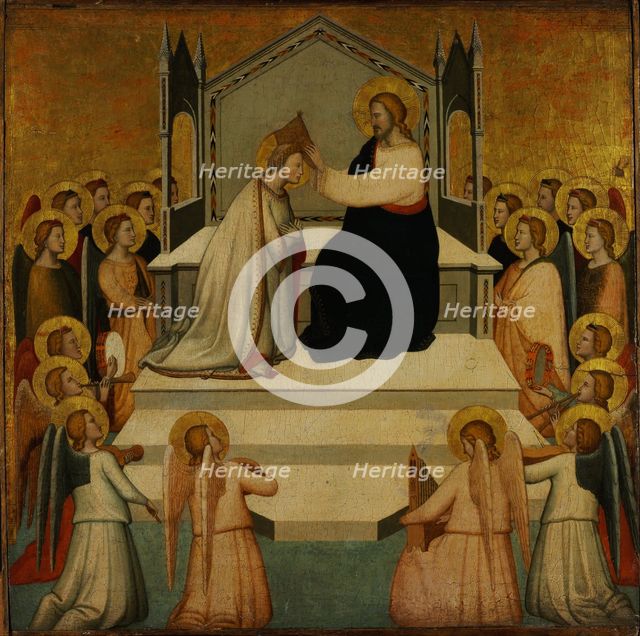 The Coronation of the Virgin. Artist: Maso di Banco (?-1348)