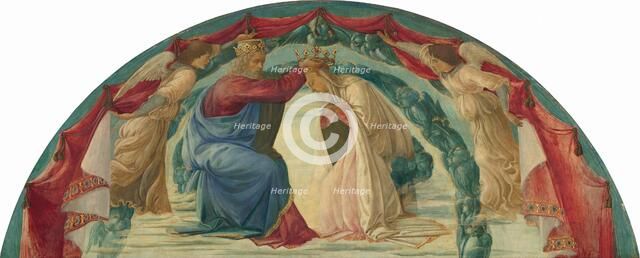 The Coronation of the Virgin, c. 1475. Creator: Filippino Lippi.
