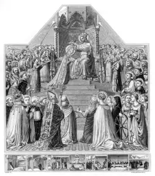 The Coronation of the Virgin c1430-1432 (1870). Artist: Monvoisin