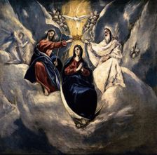 The Coronation of the Virgin, c1591. Creator: El Greco