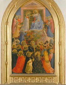 The Coronation of the Virgin, ca 1430. Creator: Angelico, Fra Giovanni, da Fiesole (ca. 1400-1455)