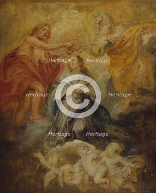 The Coronation of the Virgin, ca. 1632-33. Creator: Peter Paul Rubens.
