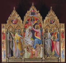 The Coronation of the Virgin, Early 15th cen.