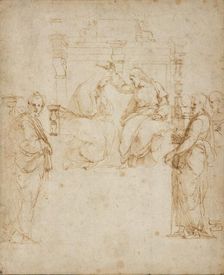 The Coronation of the Virgin, early 16th century. Artist: Raphael
