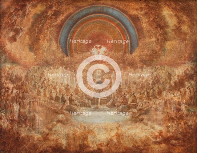 The Coronation of the Virgin, Early 19th century. Creator: Sequeira, Domingos de (1768-1837).