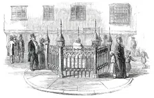 The Coronation-Stone, at Kingston-Upon-Thames, 1850. Creator: Unknown