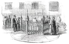 The Coronation-Stone, at Kingston-Upon-Thames, 1850. Creator: Unknown
