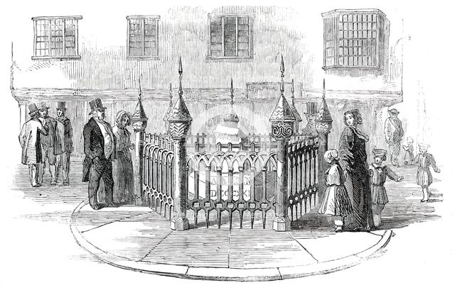 The Coronation-Stone, at Kingston-Upon-Thames, 1850. Creator: Unknown.