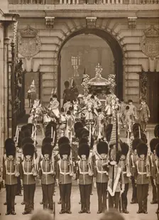 The Coronation Procession to the Abbey 1937