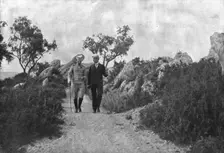 The Corfu Pact; In Corfu: Prince Alexander of Serbia and Doctor Trumbic..,1917. Creator: Unknown