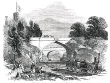 The Cork, Blackrock, and Passage Railway, Dundanion, 1850. Creator: Unknown