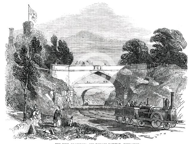 The Cork, Blackrock, and Passage Railway, Dundanion, 1850. Creator: Unknown.