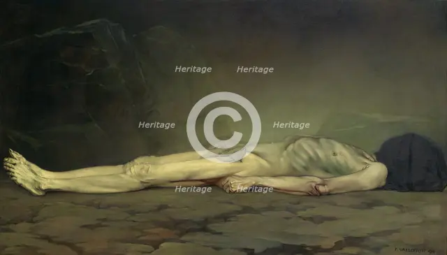 The Corpse. Artist: Vallotton, Felix Edouard (1865-1925)