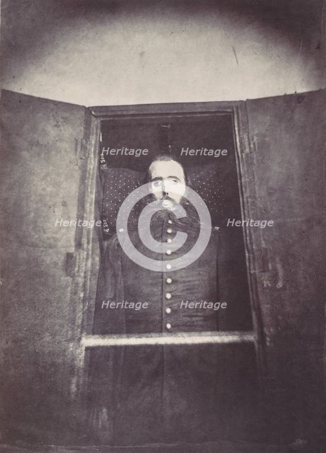 [The Corpse of Emperor Maximilian I of Mexico], 1867. Creator: François Aubert.