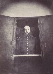 [The Corpse of Emperor Maximilian I of Mexico], 1867. Creator: François Aubert