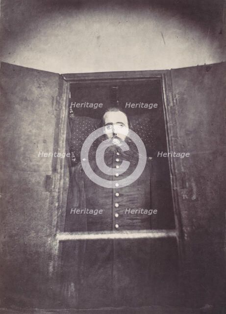 [The Corpse of Emperor Maximilian I of Mexico], 1867. Creator: François Aubert.