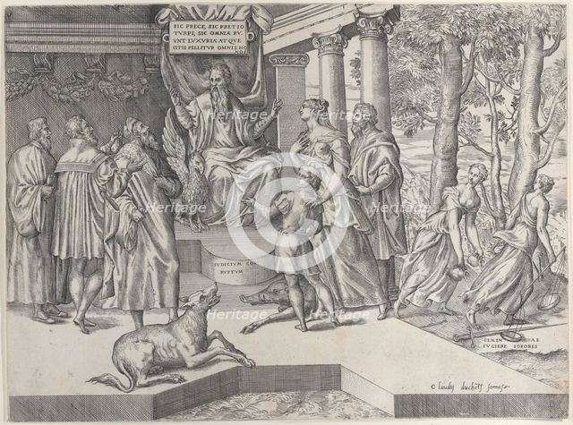 The Corrupt Judge, 1565-73. Creator: Battista del Moro.