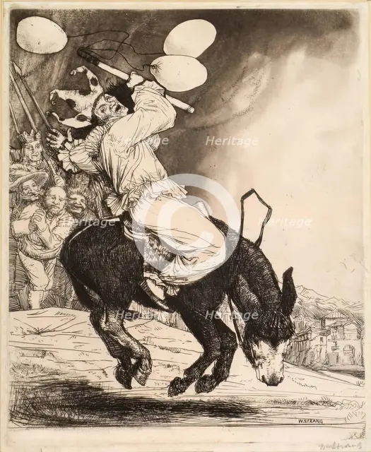 The Cortes Of Death, 1902. Creator: William Strang.