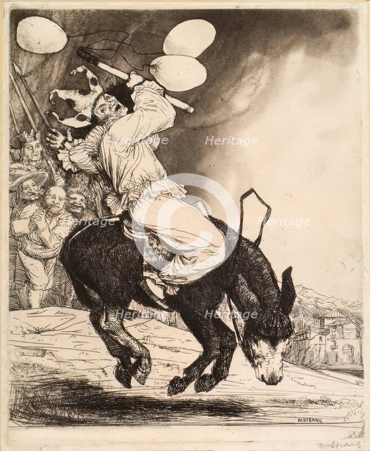 The Cortes Of Death, 1902. Creator: William Strang.