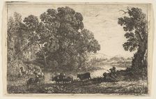 The Cowherd, 1636. Creator: Claude Lorrain