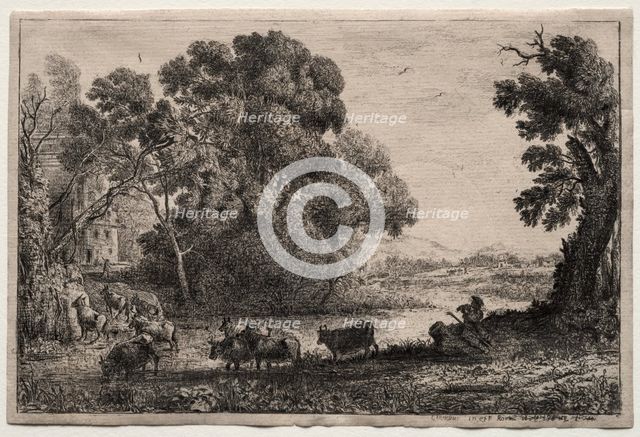 The Cowherder. Creator: Claude Lorrain (French, 1604-1682).