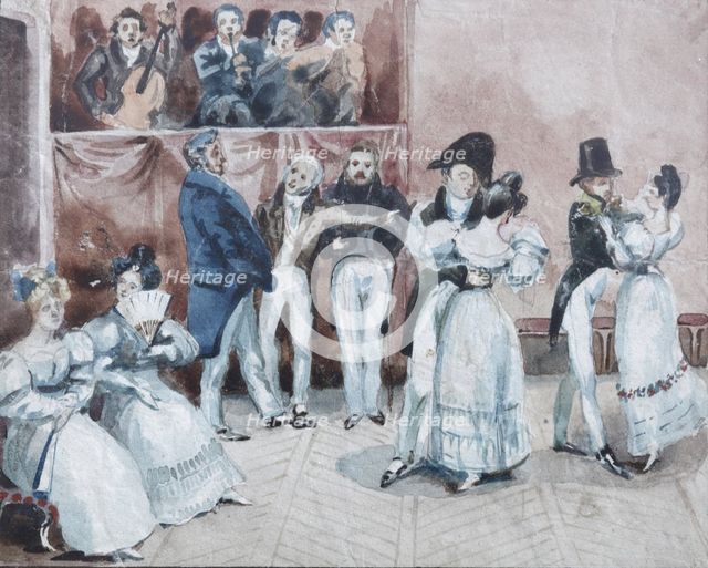 The Cotillion Dance, 1831.
