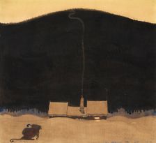 The cottage at the foot of the mountain, 1914
