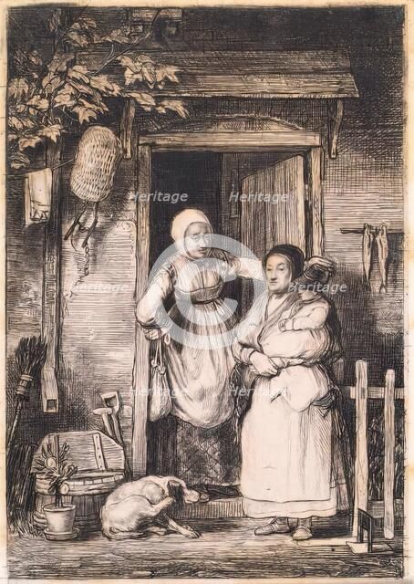 The Cottage Door, 1820. Creator: David Wilkie.