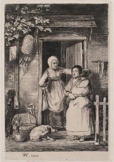 The Cottage Door, 1820. Creator: David Wilkie