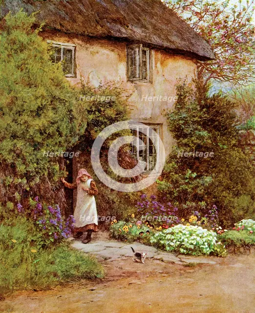 'The Cottage Door', 1899. Artist: Unknown