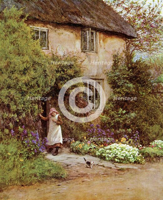 'The Cottage Door', 1899. Artist: Unknown
