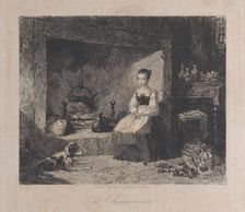 The Cottage (La Chaumière), 1800-50., 1800-50. Creator: François Jules Collignon