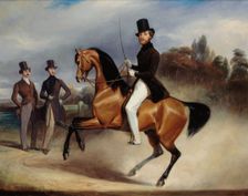 The Count of Lancosme-Breves, 1840. Creator: Pierre Francois Eugene Giraud