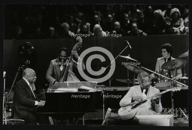 The Count Basie Orchestra in concert at the Royal Festival Hall, London, 18 July 1980. Artist: Denis Williams