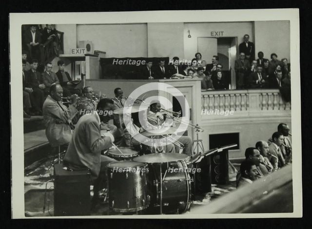 The Count Basie Orchestra in concert, c1950s. Creator: Denis Williams.