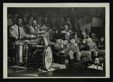 The Count Basie Orchestra in concert, c1950s. Creator: Denis Williams