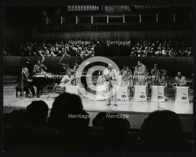 The Count Basie Orchestra performing at the Royal Festival Hall, London, 18 July 1980. Artist: Denis Williams