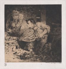 The Counterfeiters, 1843. Creator: Charles Emile Jacque